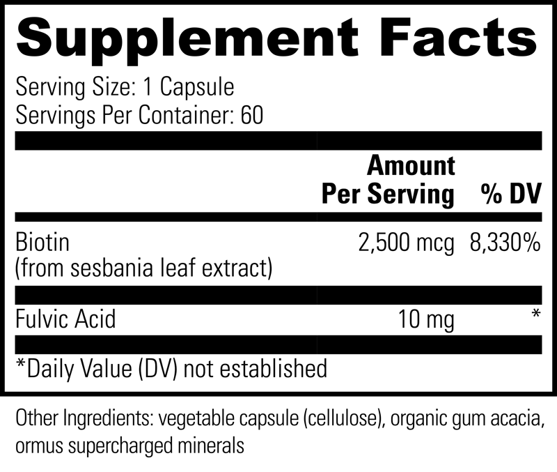 supplement facts!